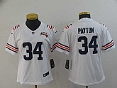 Women Nike Bears 34 Walter Payton White 2019 100th Season Alternate Classic Retired Vapor Untouchable Limited Jersey,baseball caps,new era cap wholesale,wholesale hats